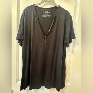 Little Sleepies Black Button Down Shirt